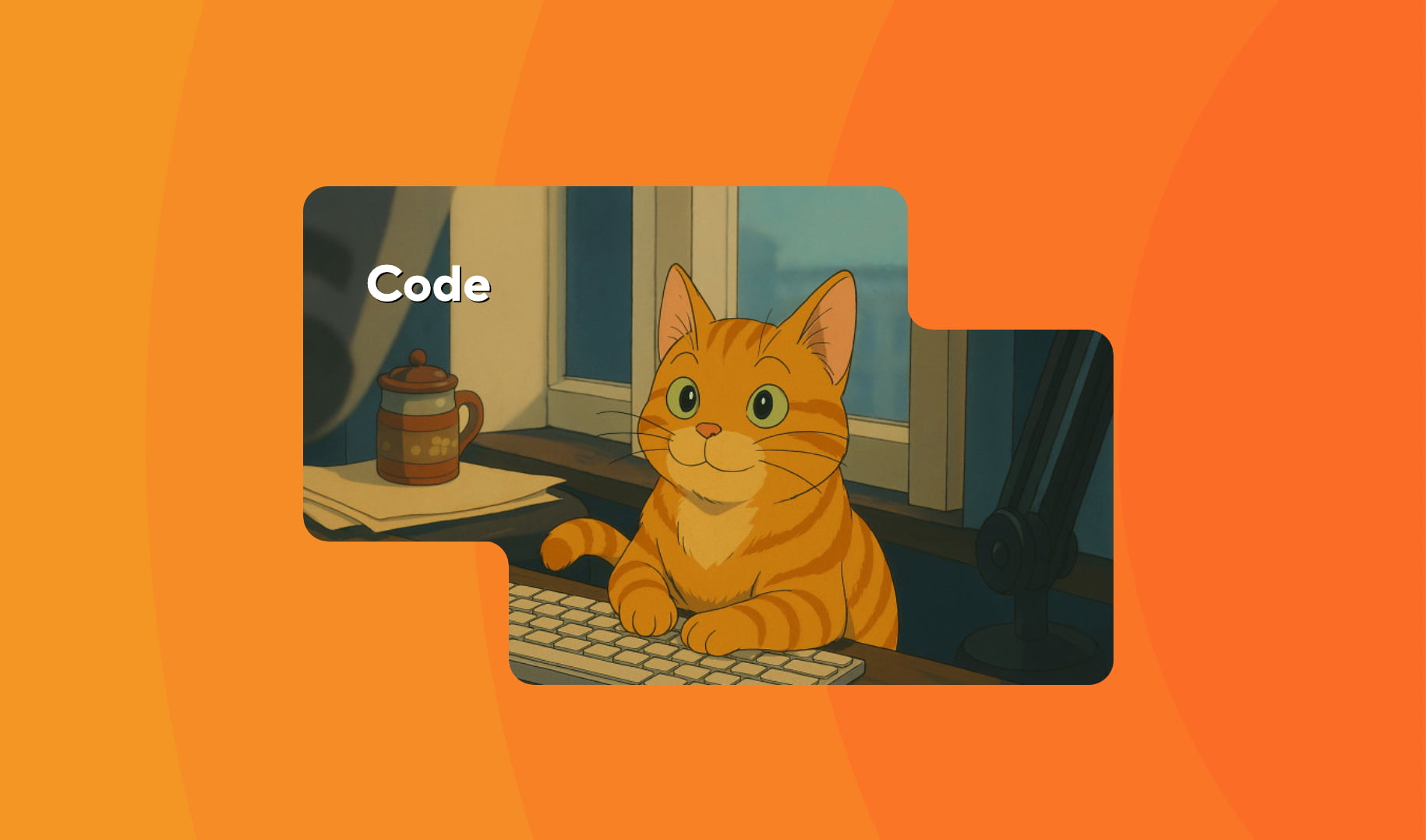 Card with two concave corners